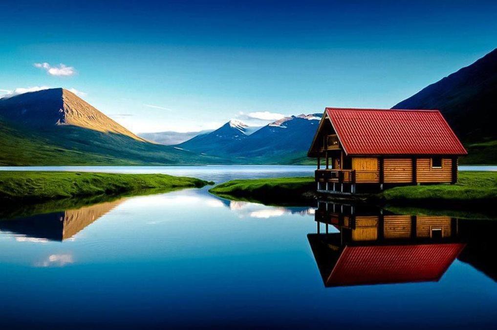 Brimnes Bungalows Olafsfjordur Exterior foto